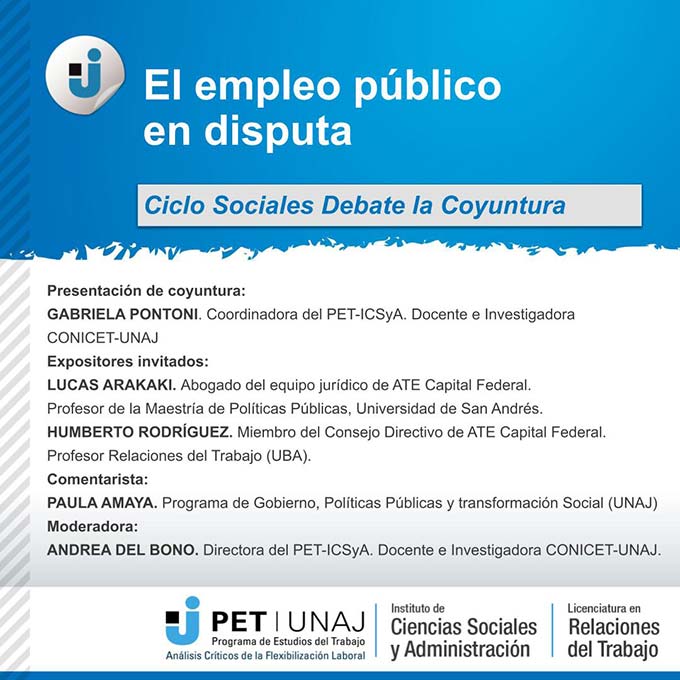 El empleo público en disputa